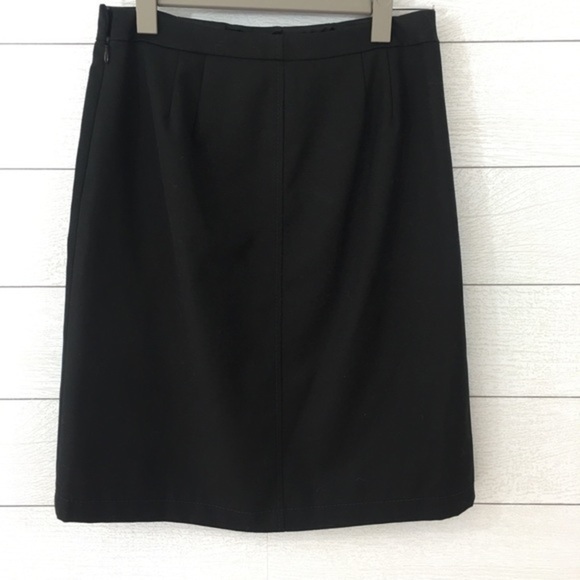 Ann Taylor Canvas Button Detail Skirt - Picture 2 of 4